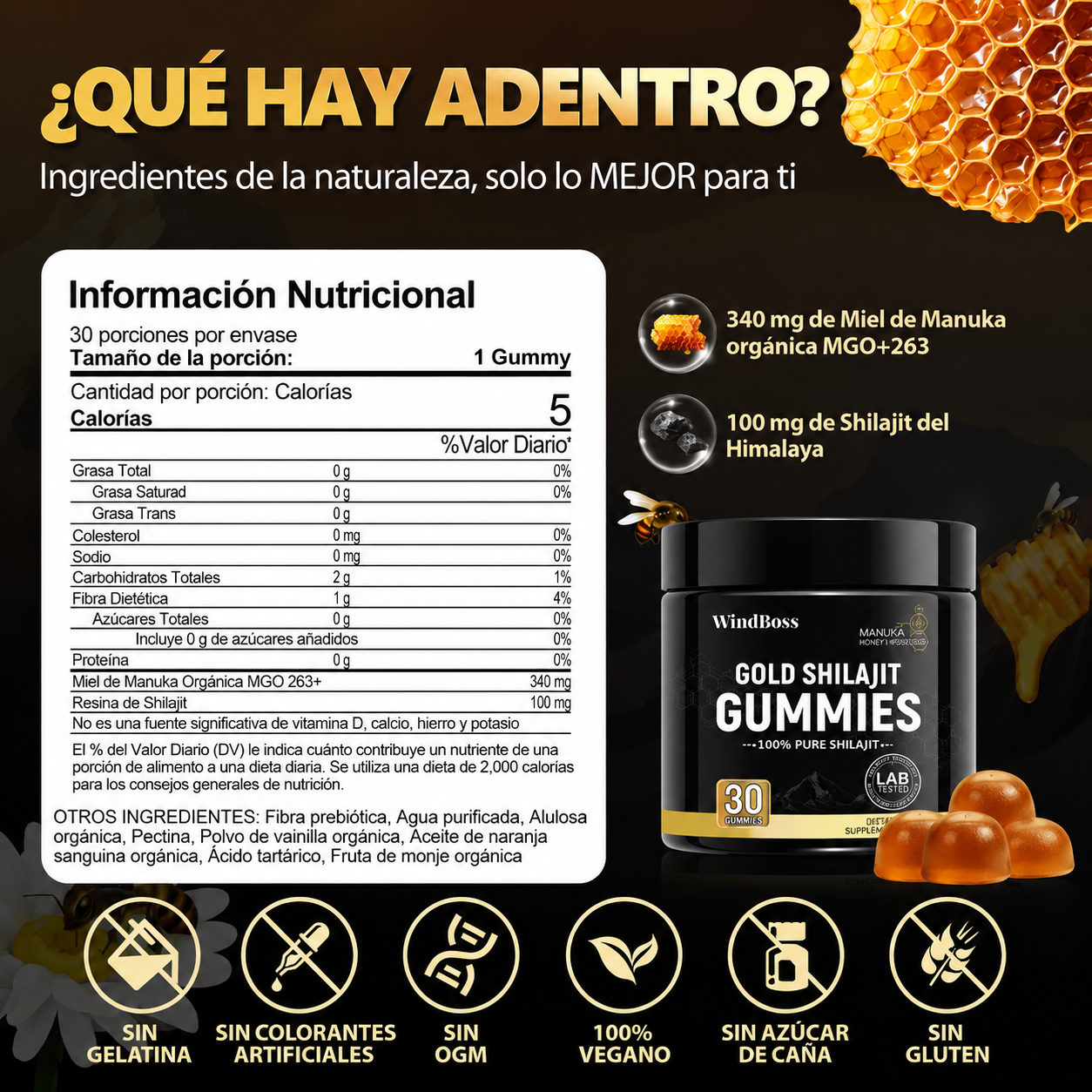 Gold Shilajit Gummies
