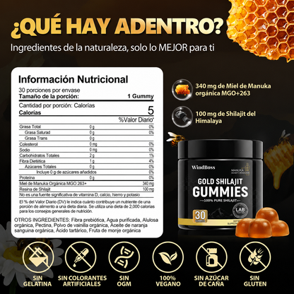 Gold Shilajit Gummies