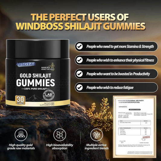 Gomitas de Shilajit puro