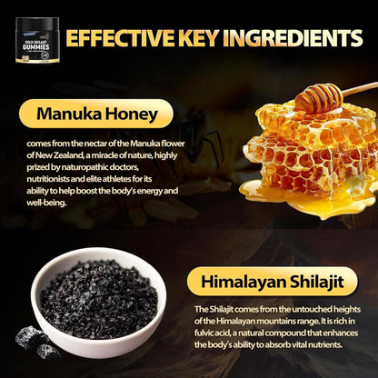 Gomitas de Shilajit puro